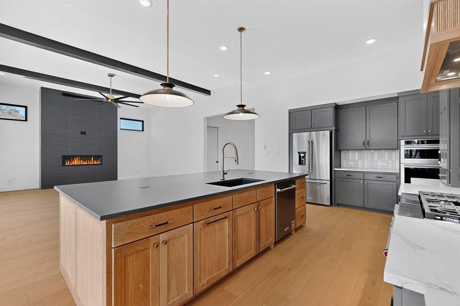 Furnished interior view inside a new home in , Arlington (Image 6).
