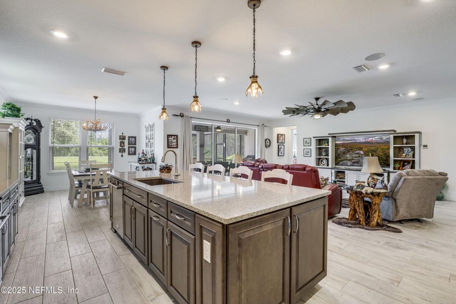 Furnished interior view inside a new home in , Jacksonville (Image 46).