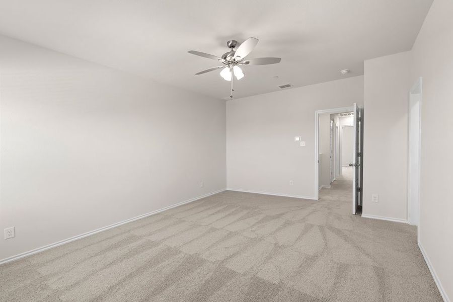 Front exterior of a new home in Creekshaw, Royse City, TX, highlighting curb appeal (Image 16).