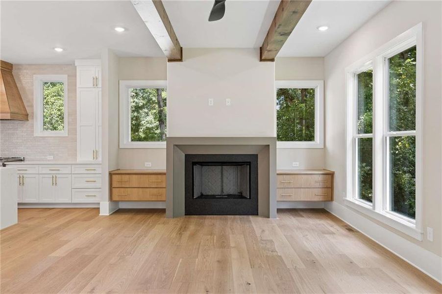 Furnished interior view inside a new home in , Atlanta (Image 16). Furnished interior view inside a new home in , Atlanta (Image 16).