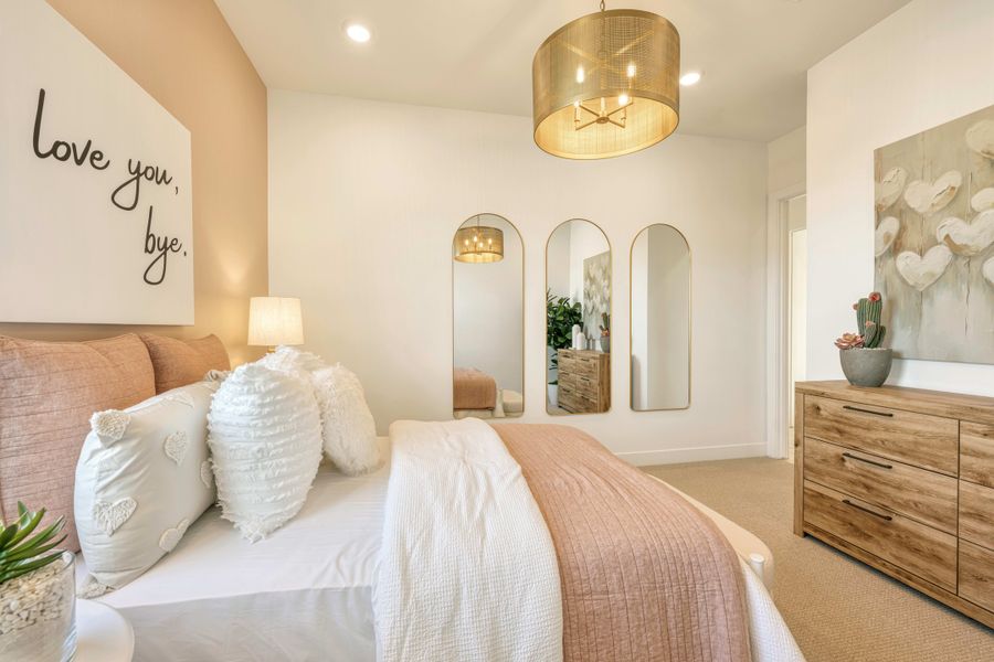 Representative furnished interior of a home built from the Pecan Plan 60-4 by Tri Pointe Homes in Abel Ranch, Goodyear (Image 17).
