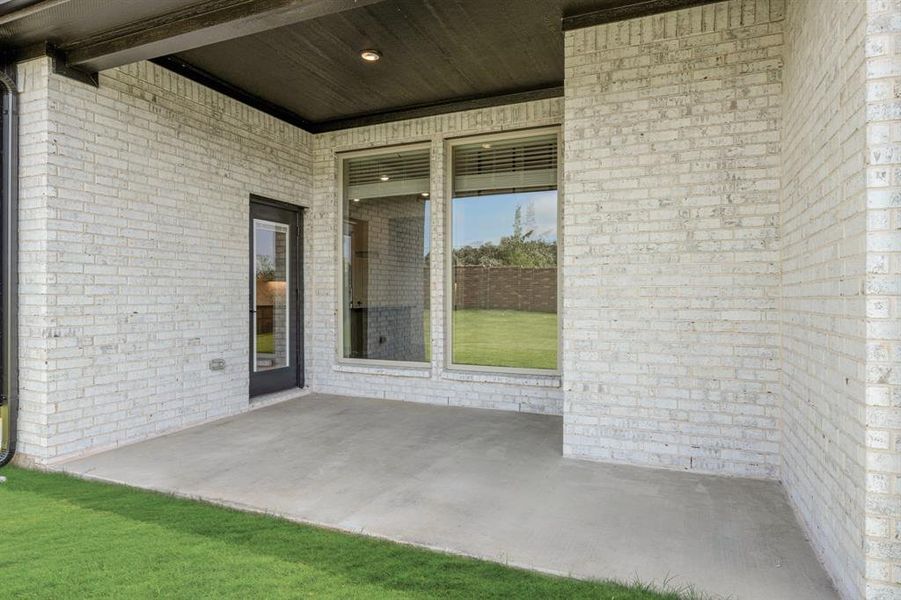 Front exterior of a new home in Mockingbird Hills 60-65, Joshua, TX, highlighting curb appeal (Image 24).