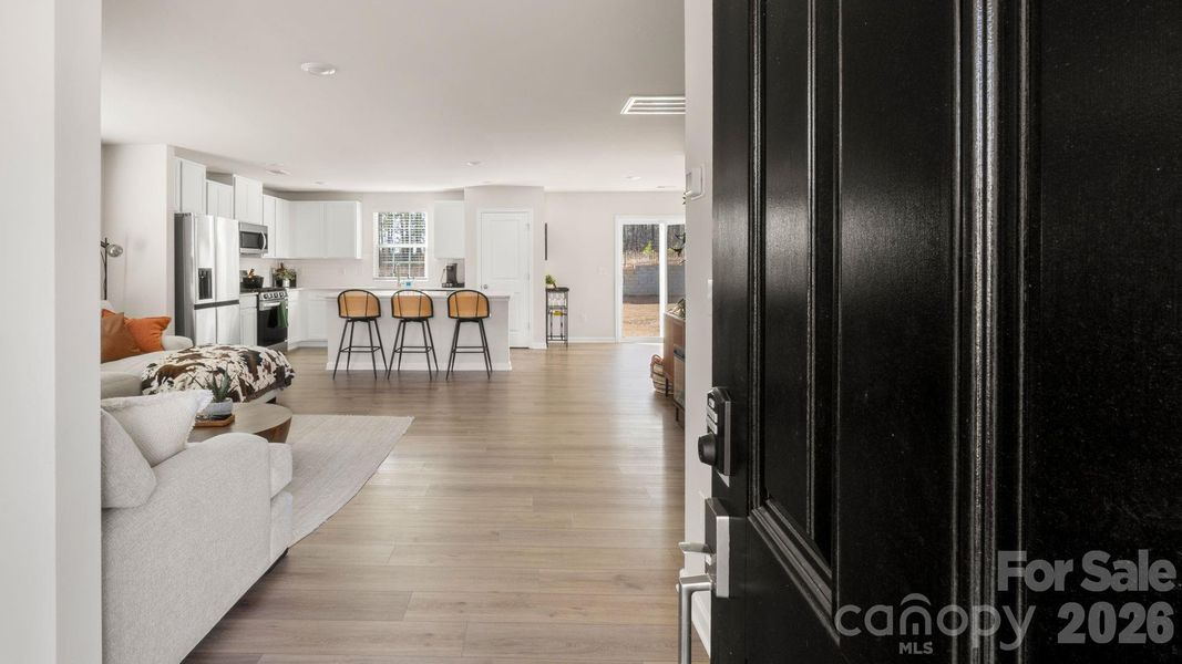 Furnished interior view inside a new home in Walkers Mill, Edgemoor (Image 9).