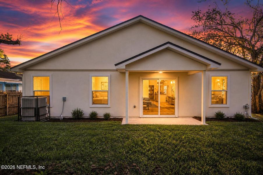 Exterior details and patio area of a home in , Jacksonville (Image 3).
