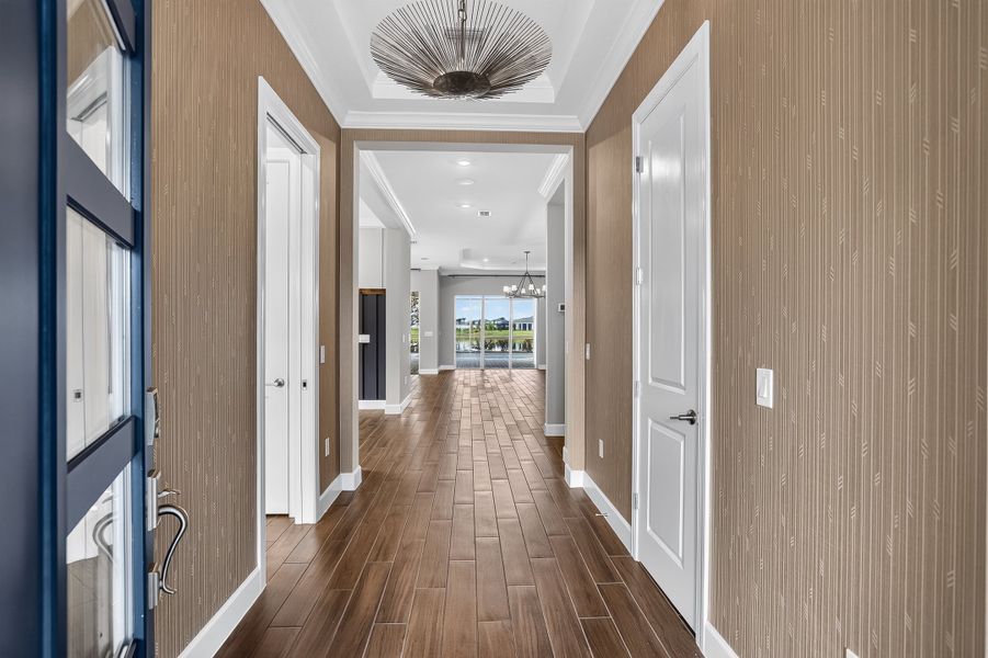 Spacious, unfurnished interior of a new home in Center Lake Ranch Community Group Page, St. Cloud (Image 44).
