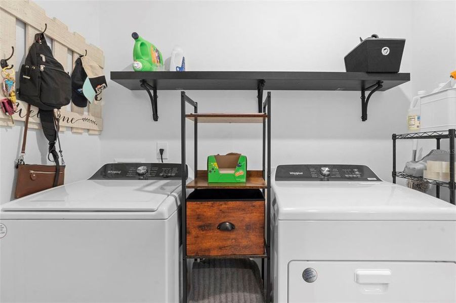 Furnished interior view inside a new home in Deer Run at Crosswinds, Davenport (Image 15).