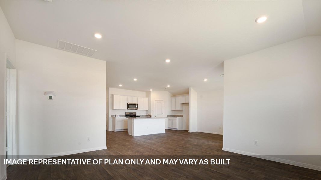 Spacious, unfurnished interior of a new home in Southgrove, Kyle (Image 13).