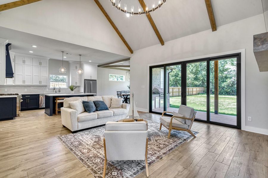 Furnished interior view inside a new home in , Somerville (Image 10). Furnished interior view inside a new home in , Somerville (Image 10).