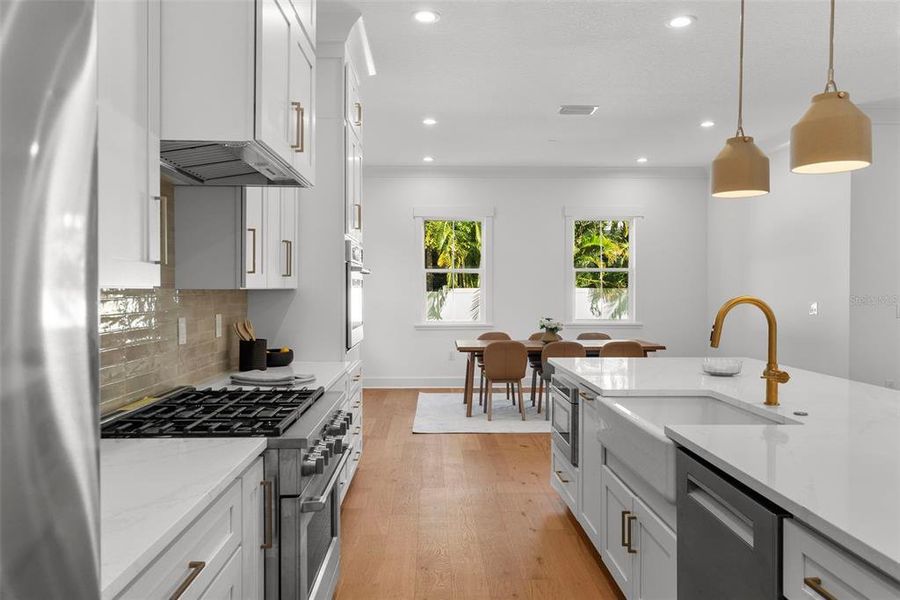 Furnished interior view inside a new home in , Tampa (Image 16). Furnished interior view inside a new home in , Tampa (Image 16).