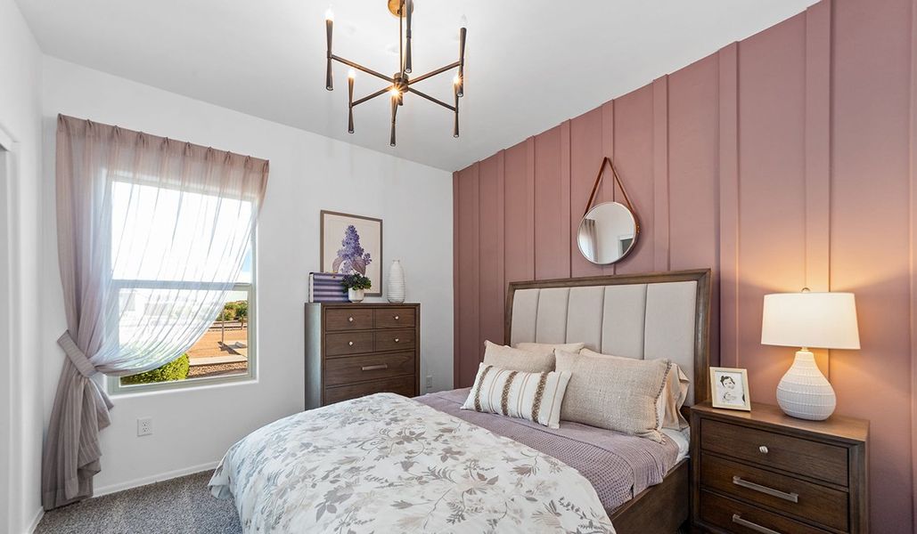 Furnished interior view inside a new home in Barnett Village, Marana (Image 34).
