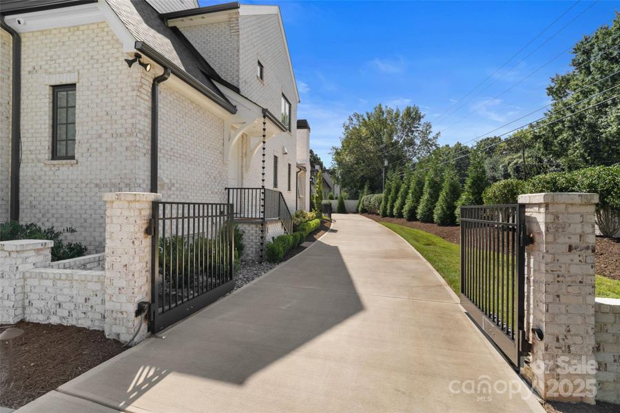 Exterior details and patio area of a home in , Charlotte (Image 21). Exterior details and patio area of a home in , Charlotte (Image 21).