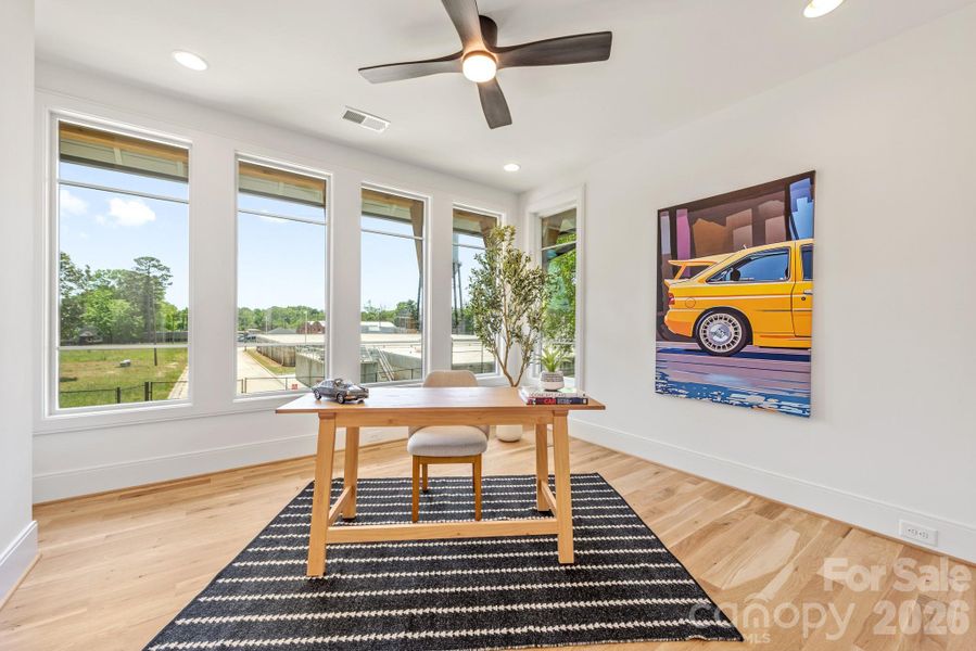 Furnished interior view inside a new home in , Charlotte (Image 31).