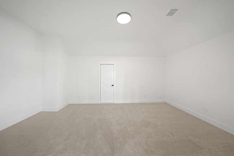 Spacious, unfurnished interior of a new home in Fields - 50' Lots, Frisco (Image 36). Spacious, unfurnished interior of a new home in Fields - 50' Lots, Frisco (Image 36).