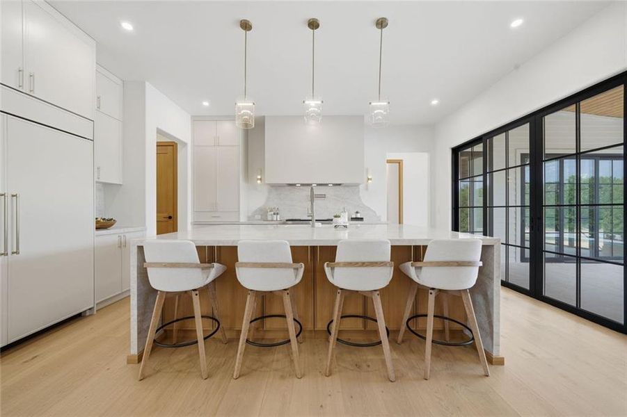 Furnished interior view inside a new home in , Canton (Image 45).