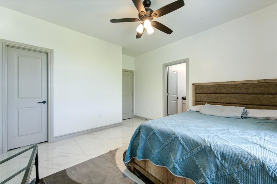 Furnished interior view inside a new home in , Cleveland (Image 9).