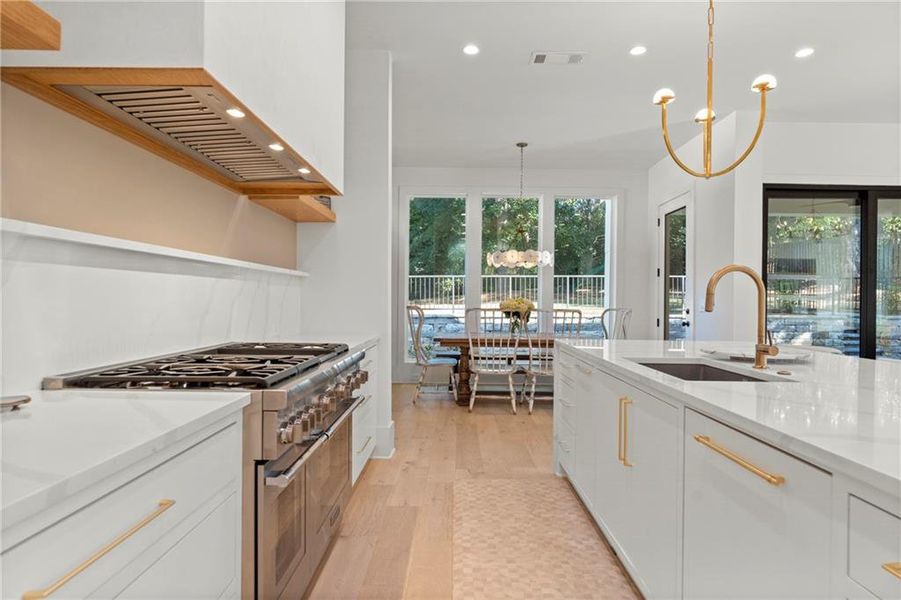 Furnished interior view inside a new home in , Brookhaven (Image 13).