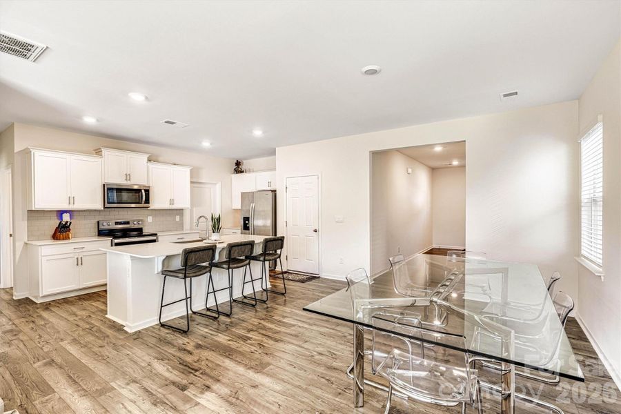 Furnished interior view inside a new home in , Hickory (Image 17).