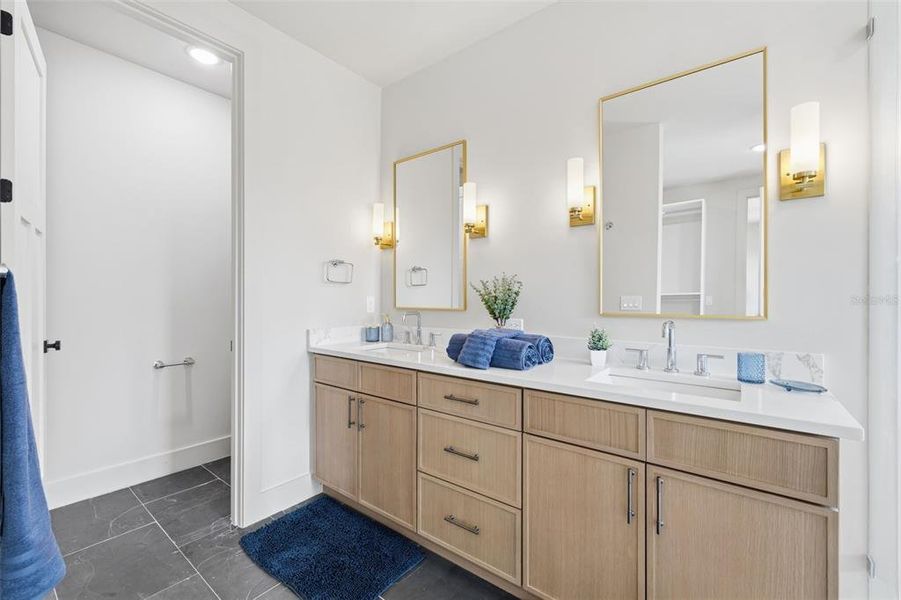 Furnished interior view inside a new home in , Tampa (Image 15).