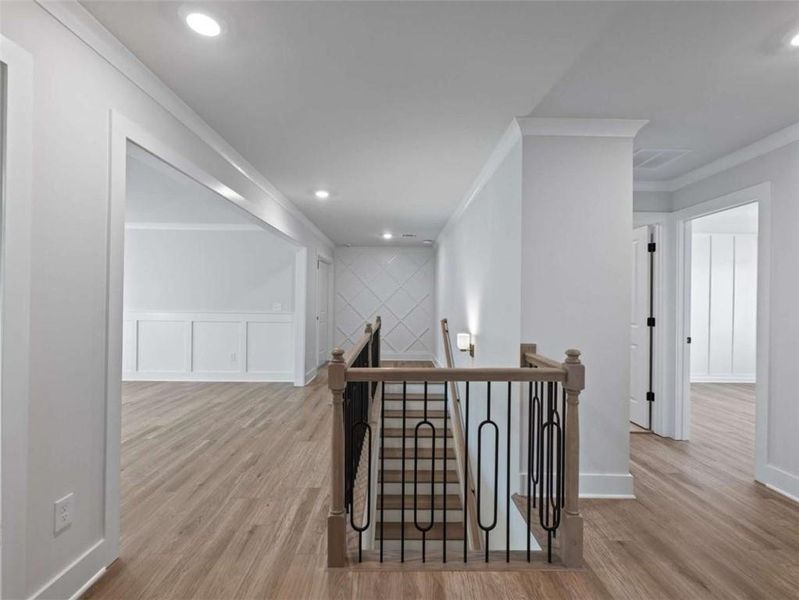 Furnished interior view inside a new home in , Buford (Image 18).
