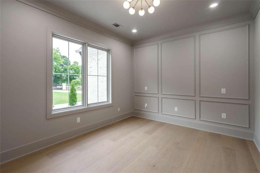 Spacious, unfurnished interior of a new home in , Monroe (Image 52).