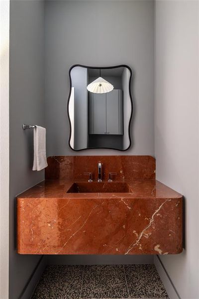 Close-up of interior finishes inside a home in , Dallas (Image 20).