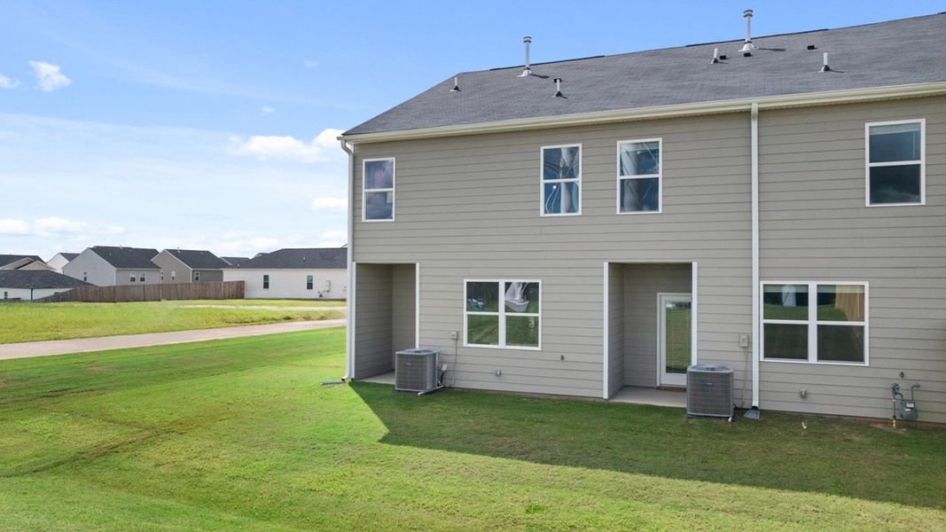 Representative exterior photo of a completed home built from the Maywood 3 by D.R. Horton in The Abbey at Trolley Run Station, Aiken, SC (Image 20).