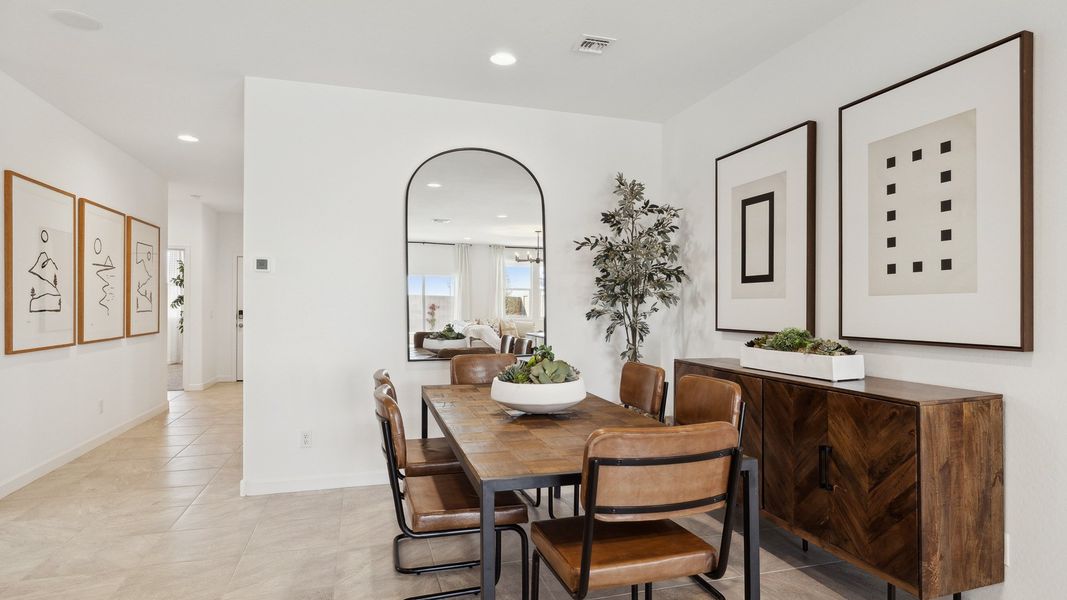 Representative furnished interior of a home built from the Saguaro by D.R. Horton in Anthem at Merrill Ranch, Florence (Image 10).