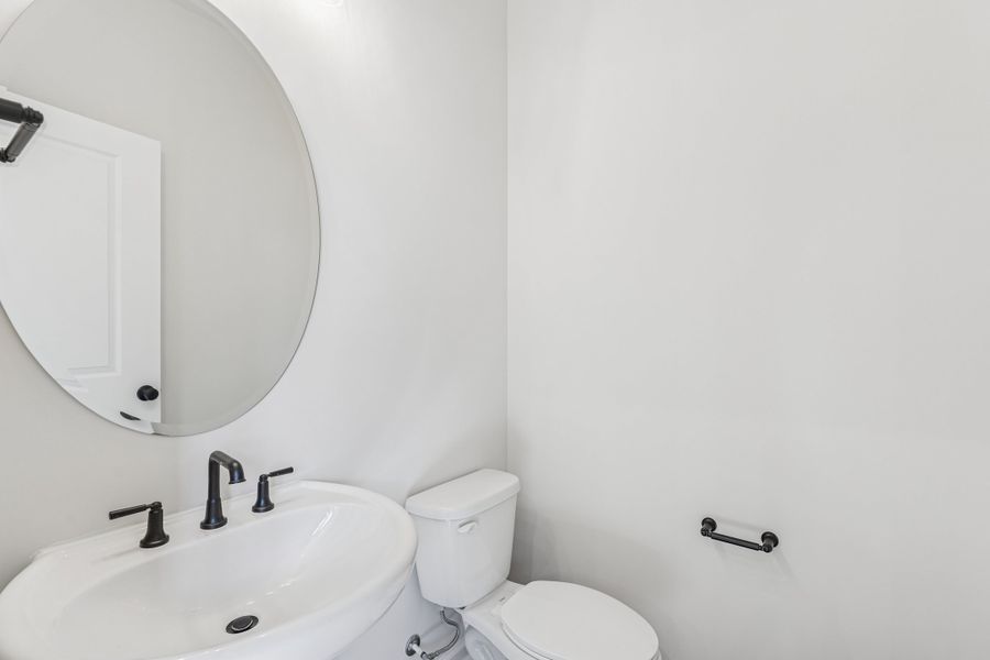 Representative furnished interior of a home built from the Isla by Tri Pointe Homes in Twinleaf Townes, Chapel Hill (Image 10).