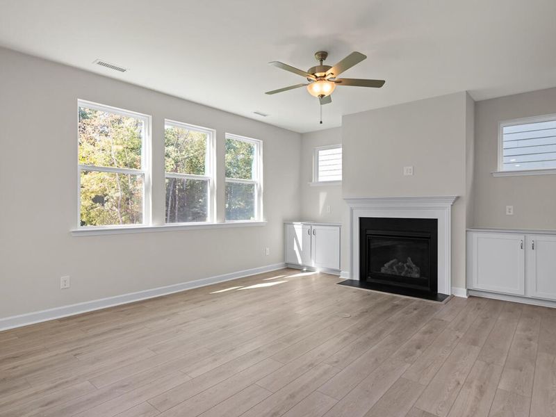 Spacious, unfurnished interior of a new home in Sage on North Main, Wake Forest (Image 19). Spacious, unfurnished interior of a new home in Sage on North Main, Wake Forest (Image 19).