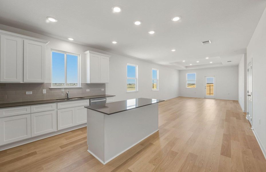 Furnished interior view inside a new home in Larson Crossing, Elgin (Image 11).