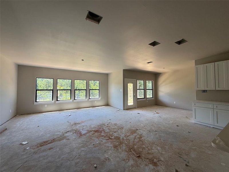 In-progress construction of a new home in Freeman Ranch, Weatherford, TX (Image 2). In-progress construction of a new home in Freeman Ranch, Weatherford, TX (Image 2).