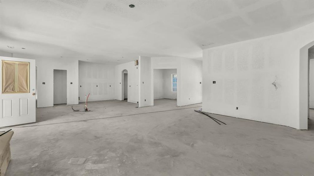 In-progress construction of a new home in , Poolville, TX (Image 3).