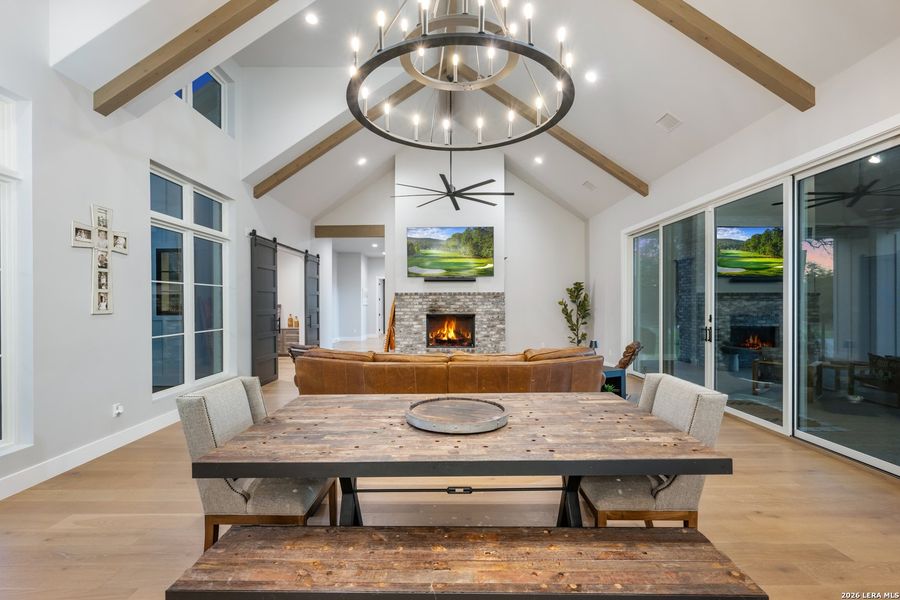 Furnished interior view inside a new home in , Bulverde (Image 13).