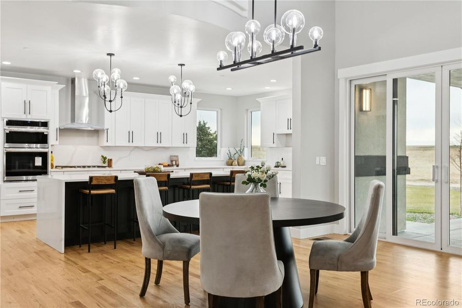 Furnished interior view inside a new home in , Hudson (Image 38).