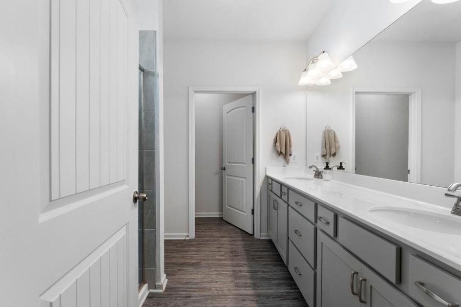 Furnished interior view inside a new home in Sycamore Crest, Calhoun (Image 4).