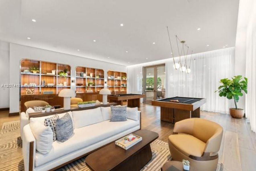 Furnished interior view inside a new home in Mr. C Residences, Miami (Image 18). Furnished interior view inside a new home in Mr. C Residences, Miami (Image 18).