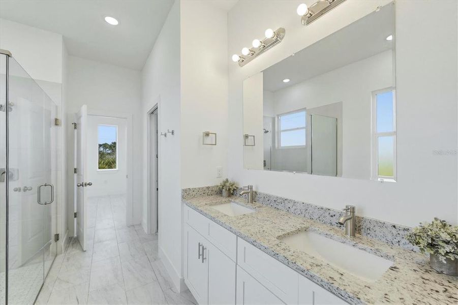 Furnished interior view inside a new home in , Placida (Image 13).