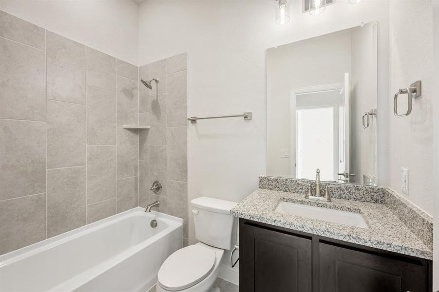 Furnished interior view inside a new home in Mockingbird Heights Classic 60, Midlothian (Image 9).