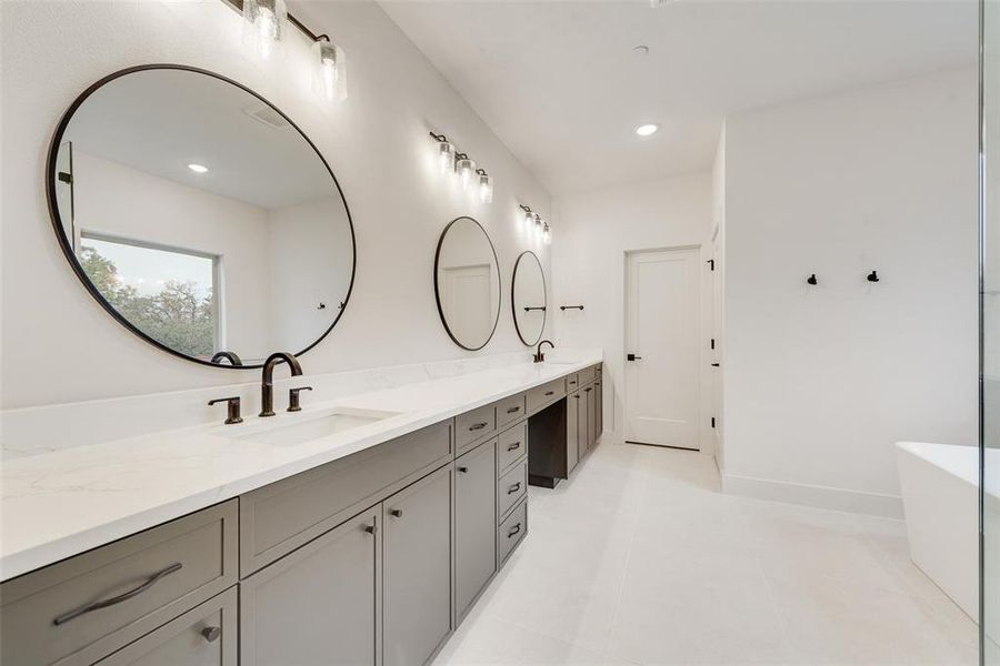 Furnished interior view inside a new home in , Lake Dallas (Image 9).