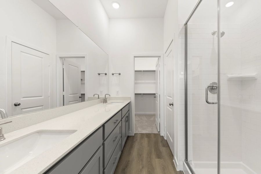 Primary Bathroom featuring the Milan Collection Primary Bathroom featuring the Milan Collection