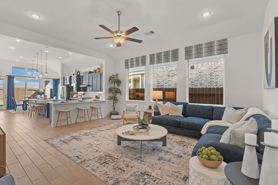 Representative furnished interior of a home built from the Marion by Chesmar Homes in Bridgeland 45's, Cypress (Image 9). Representative furnished interior of a home built from the Marion by Chesmar Homes in Bridgeland 45's, Cypress (Image 9).