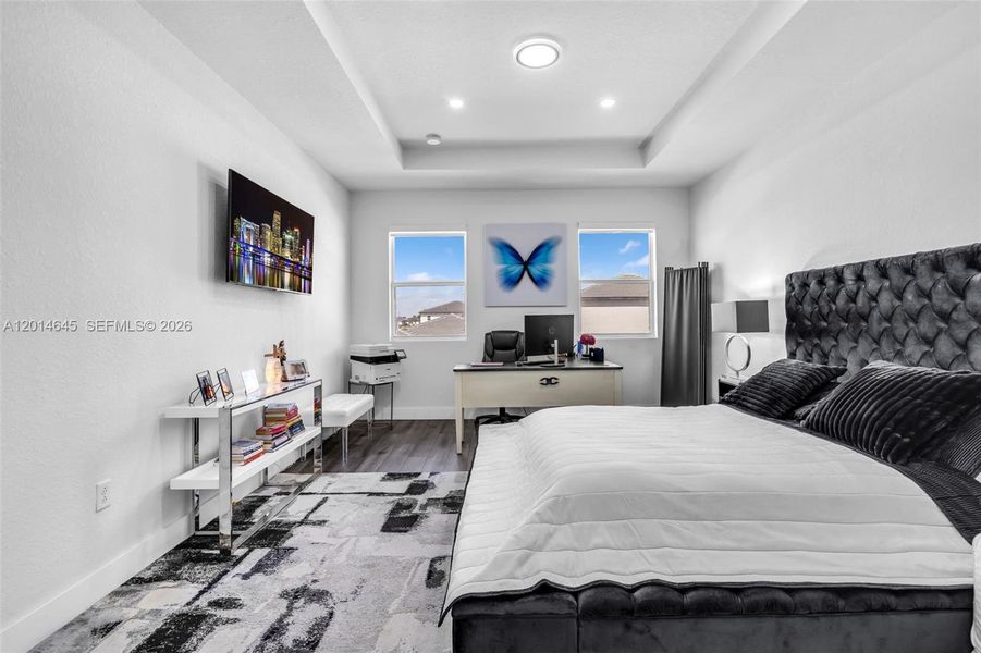 Furnished interior view inside a new home in , Miami (Image 37).