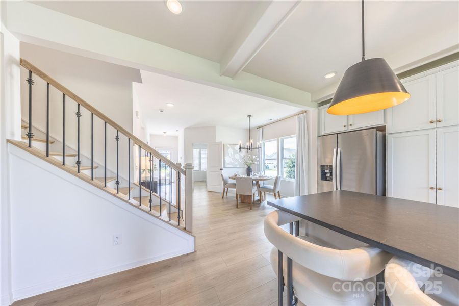 Furnished interior view inside a new home in Whispering Hills, Locust (Image 17).