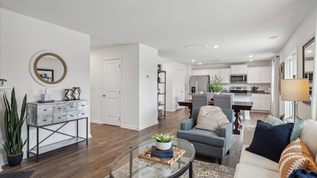 Furnished interior view inside a new home in Belhaven, Knoxville (Image 7).