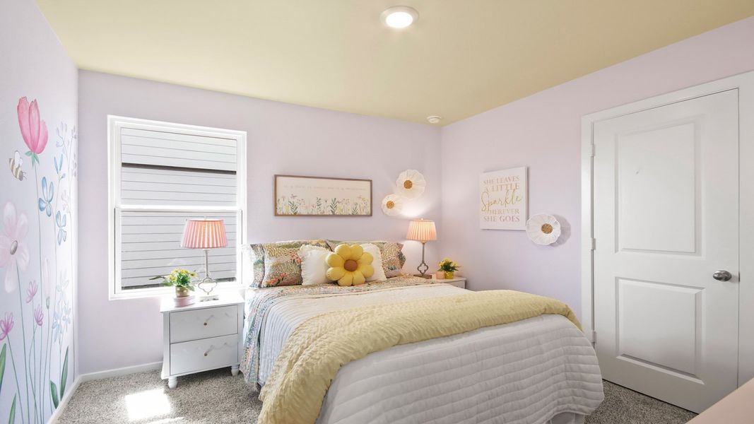 Representative furnished interior of a home built from the Barton by D.R. Horton in Sunset Valley, Hockley (Image 14).