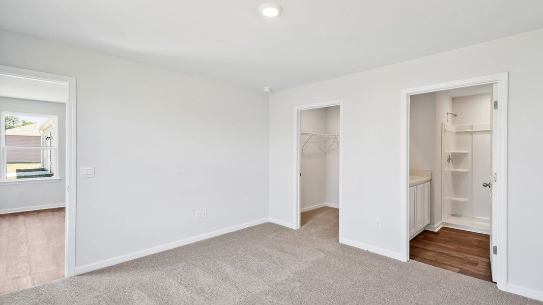 Spacious, unfurnished interior of a new home in Lockwood Landing, Supply (Image 28). Spacious, unfurnished interior of a new home in Lockwood Landing, Supply (Image 28).