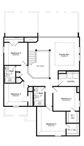 Second Floor Floor Plan