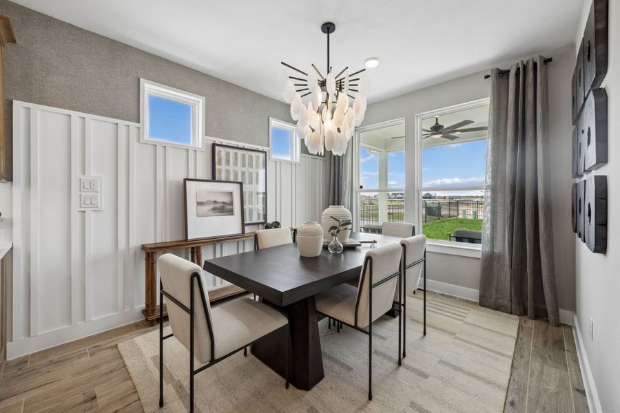 Representative furnished interior of a home built from the Prestige by Del Webb in Del Webb Bridgeland, Cypress (Image 7).