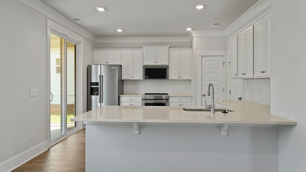 Furnished interior view inside a new home in Sheep Island, Summerville (Image 6).