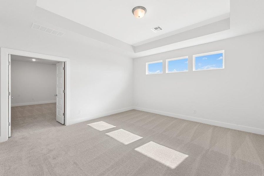 Spacious, unfurnished interior of a new home in Blackhawk, Pflugerville (Image 37).